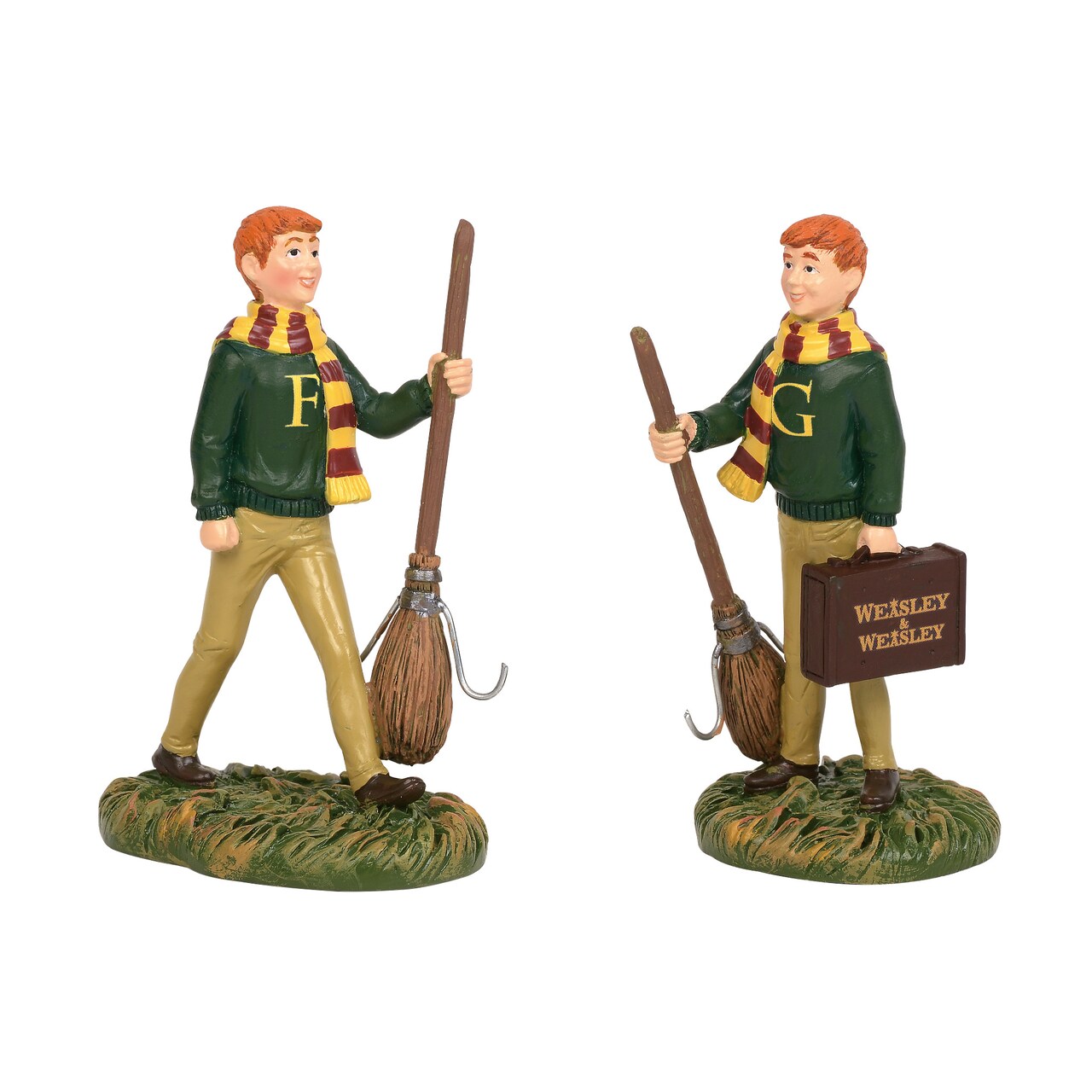 Department 56 Harry Potter Village Fred & George Weasley Figurine 3.1in H